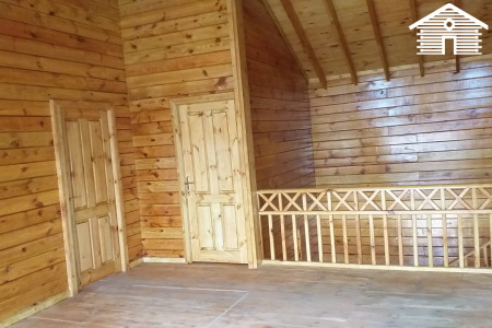 تصميم داخلي للمنازل الخشبية
