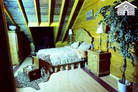 تصميم داخلي للمنازل الخشبية